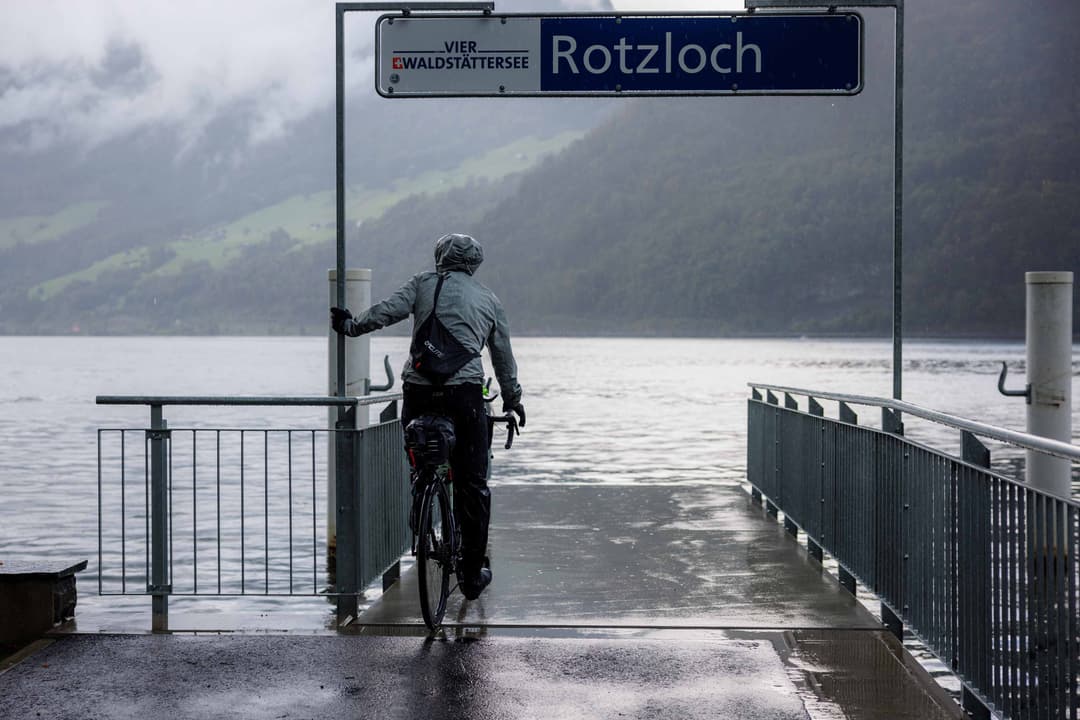 Another participant at the Luzern checkpoint in Rotzloch @Tobiasschuerer