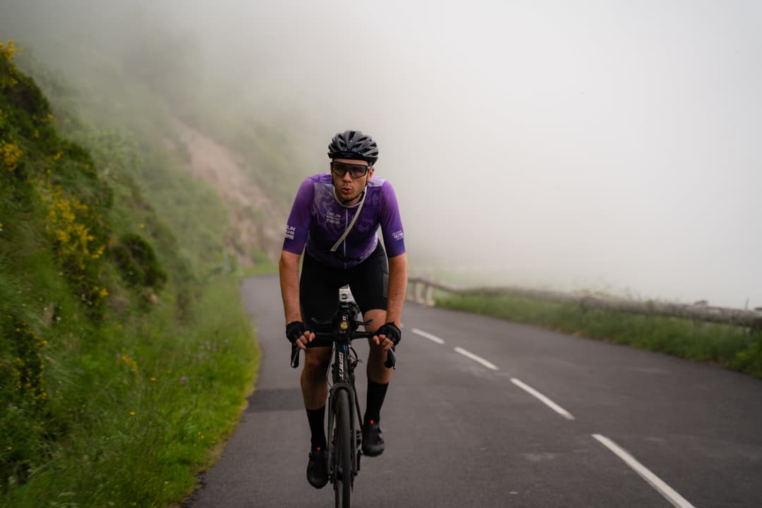 Lucas climbing the Puy Mary ©Krynds