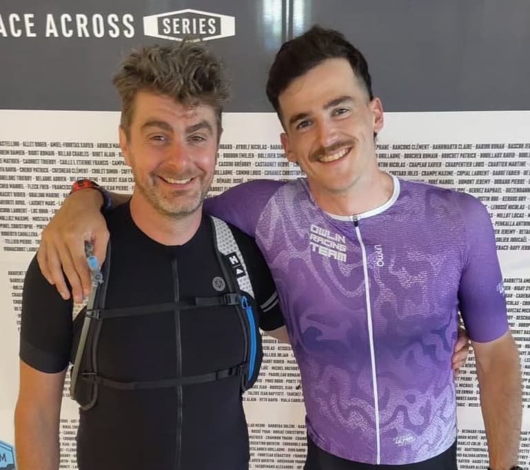 Pre-race with Loic