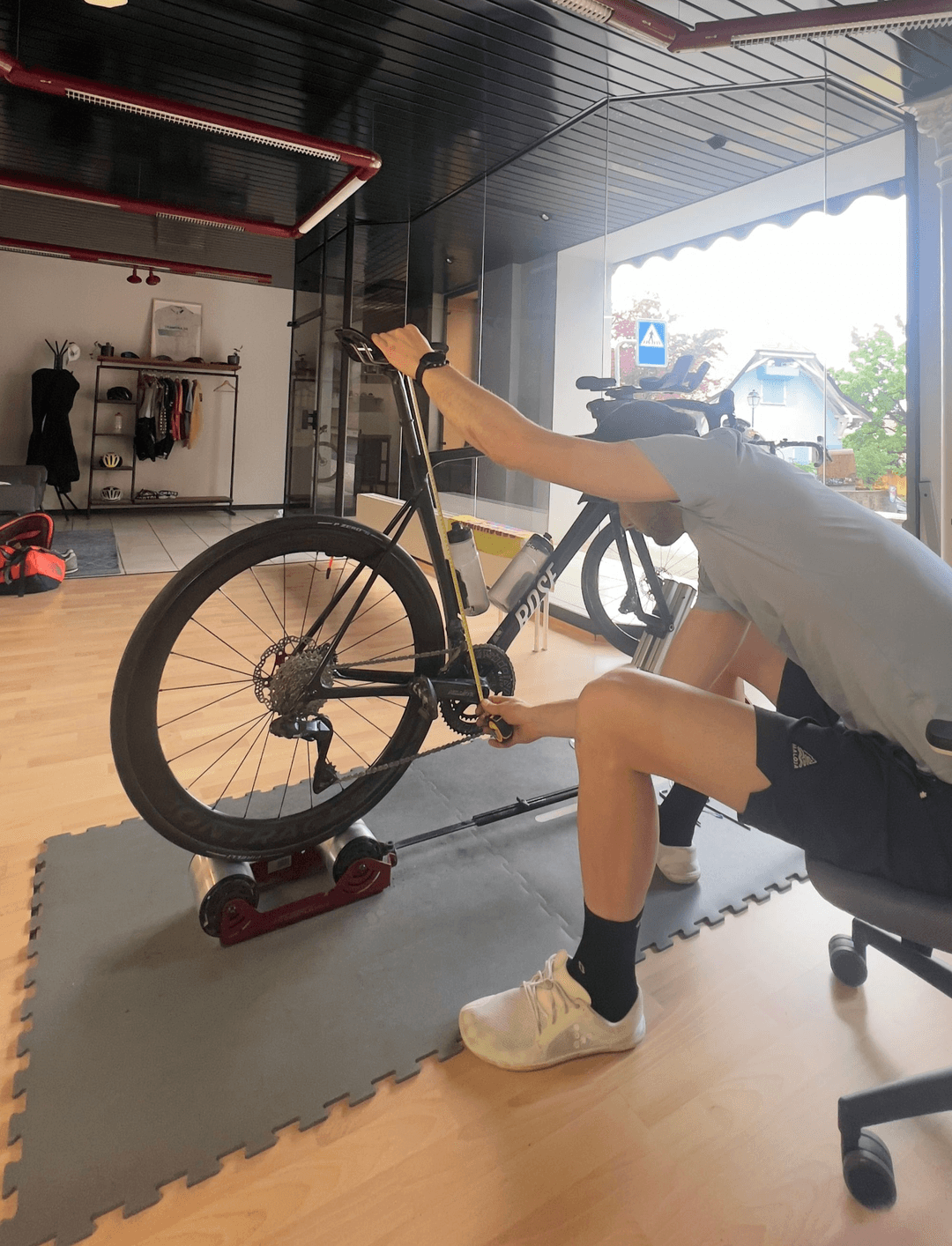Physio Bike in action
