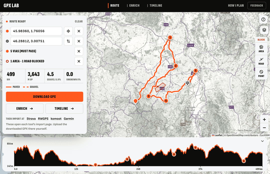GPX Lab screenshot 1